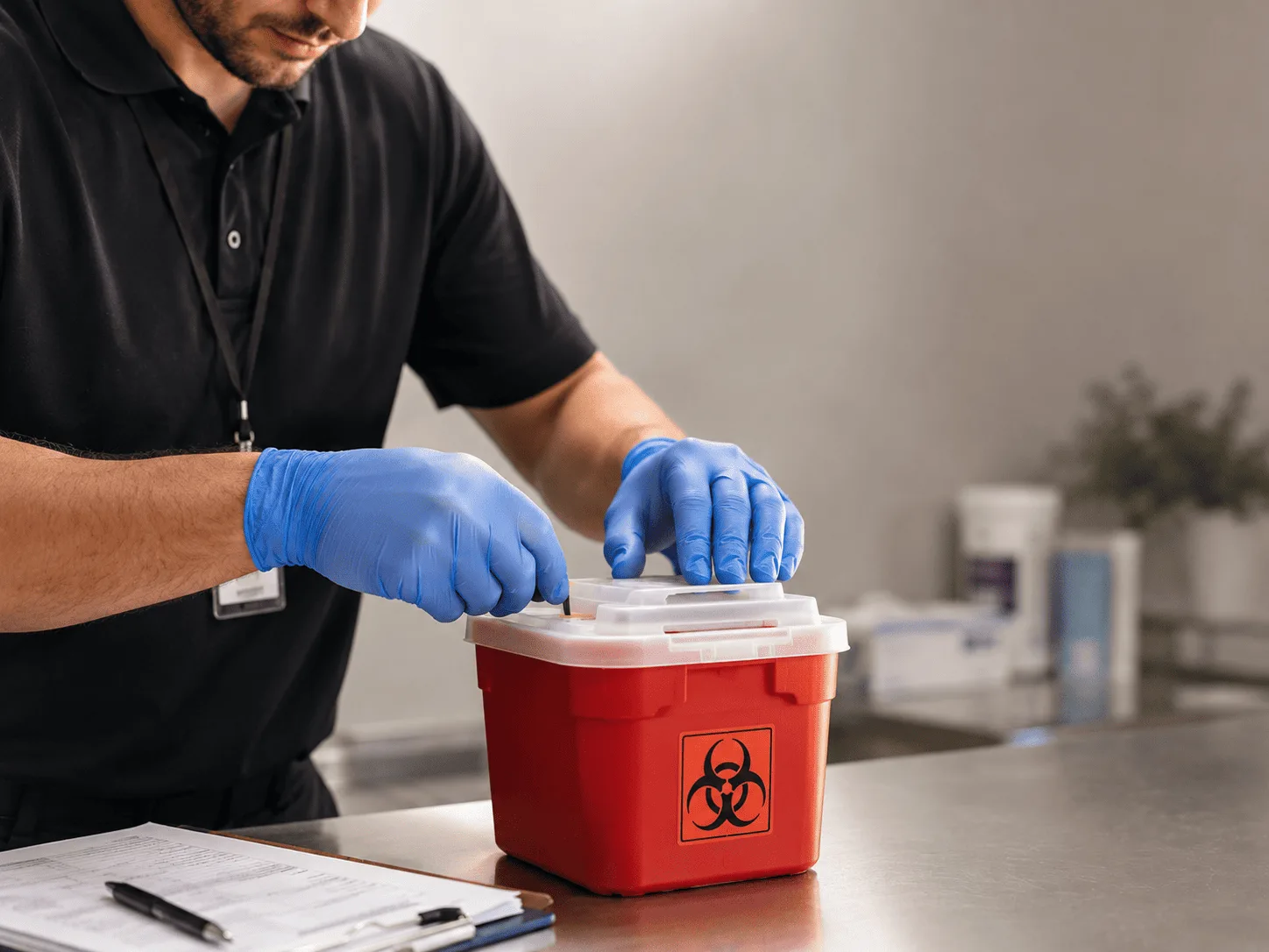 Why choose Sharps Waste Disposal in Peck, MI